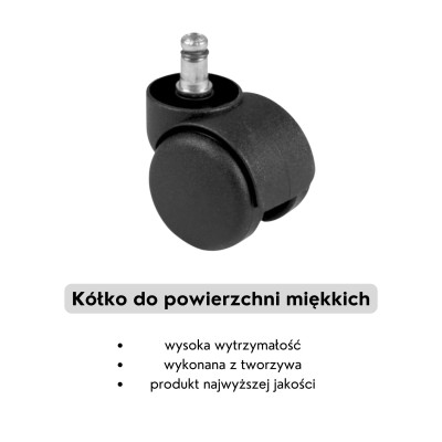 ErgoPlus Eco WH - obrotowe krzesło laboratoryjne na kółkach