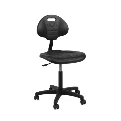 Krzesło warsztatowe niskie na kółkach SOLID WH